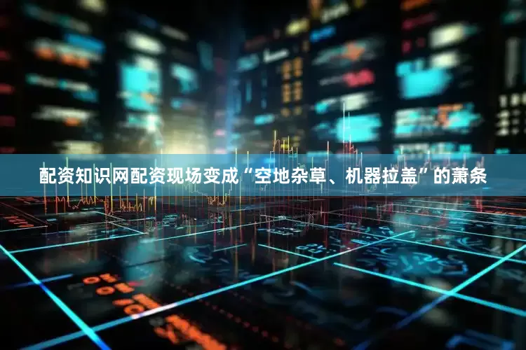 配资知识网配资现场变成“空地杂草、机器拉盖”的萧条
